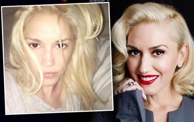 Gwen Stefani Goes Barefaced After Shelton Begs Her To Ditch Makeup