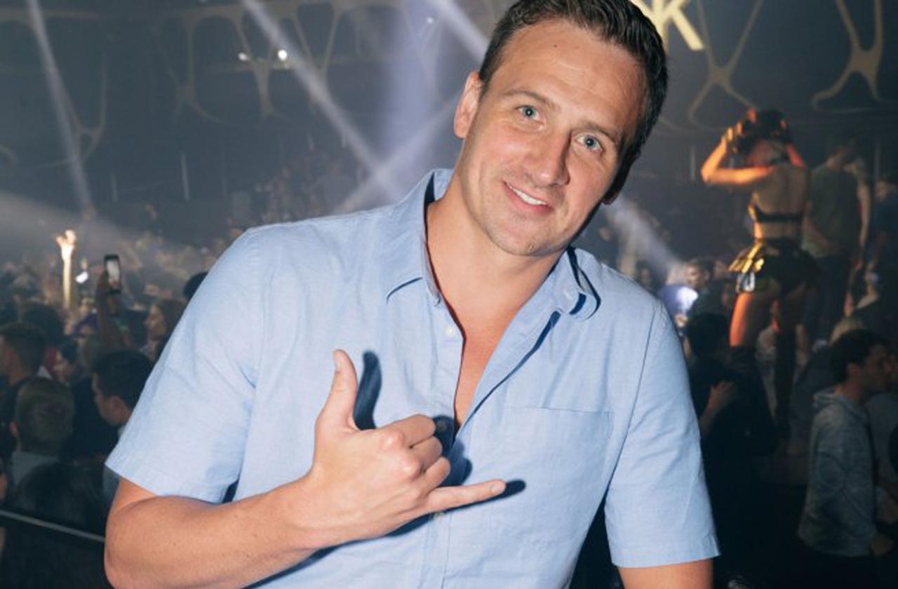 //Ryan Lochte Party Hakkasan Las Vegas Bachelor Birthday pp