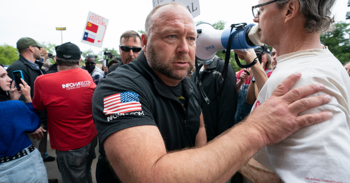 Alex Jones' 'Infowars' Files For Bankruptcy After Sandy Hook Lawsuits