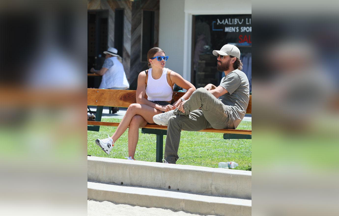 Scott Disick Sofia Richie Hang Out In Malibu