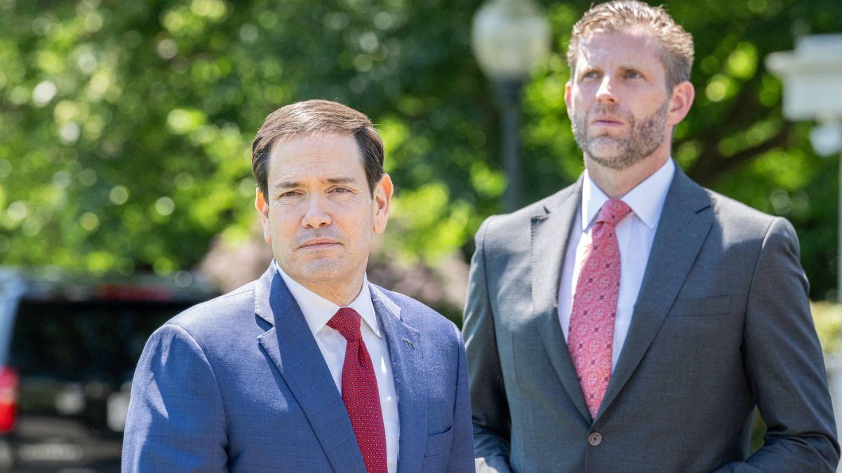 Photo of Marco Rubio, Eric Trump