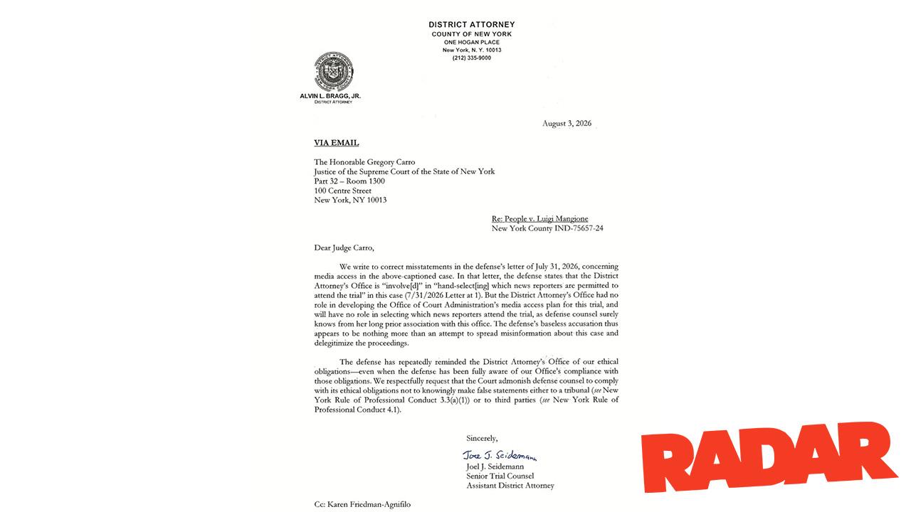 Officials with the New York District Attorney have fired back, accusing Mangione's team of spreading misinformation.