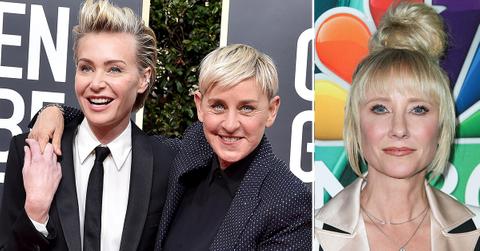 ellen degeneres portia de rossi anniversary anne heche death
