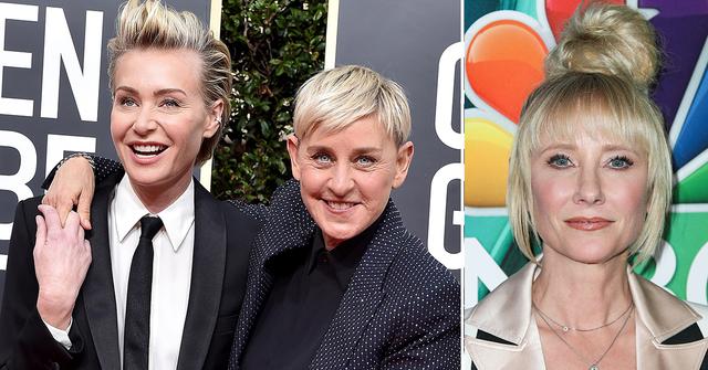 ellen degeneres portia de rossi anniversary anne heche death