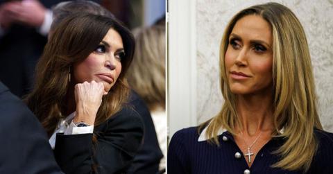 Composite photo of Kimberly Guilfoyle and Lara Trump