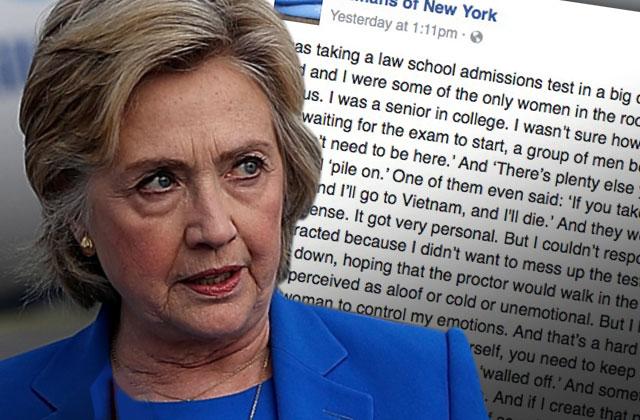 hillary clinton humans new york law school lie claims