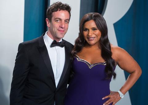 mindy kaling dinner date ex boyfriend bj novak photos baby daddy