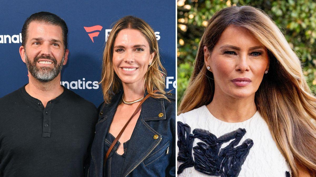 Image of Melania Trump missed out on the lavish party.