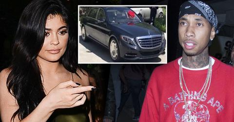 kylie jenner birthday tyga gift car video