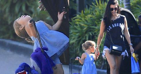 //penelope disick hit in head by car door pp