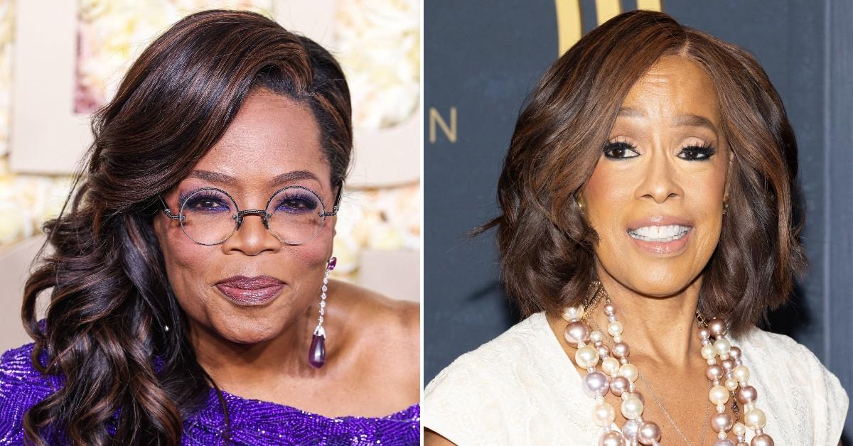 Oprah Winfrey and Gayle King.