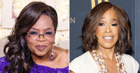 Oprah Winfrey and Gayle King.