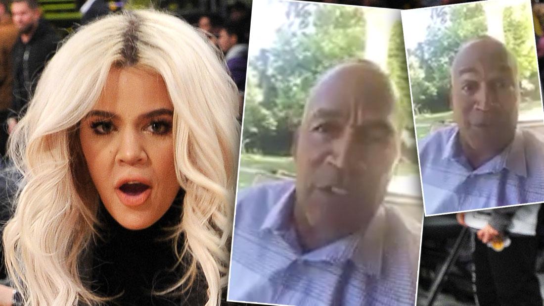 O J Simpson Denies He S Khloe Kardashian S Dad In Twitter Video