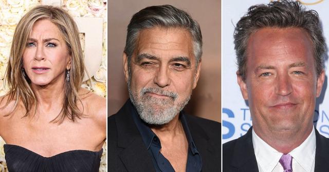 jennifer aniston george clooney differing opinions matthew perry legacy pp
