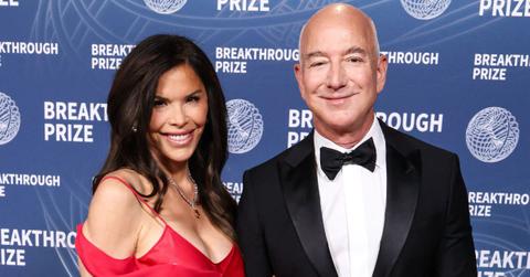 Photo of Lauren Sanchez and Jeff Bezos