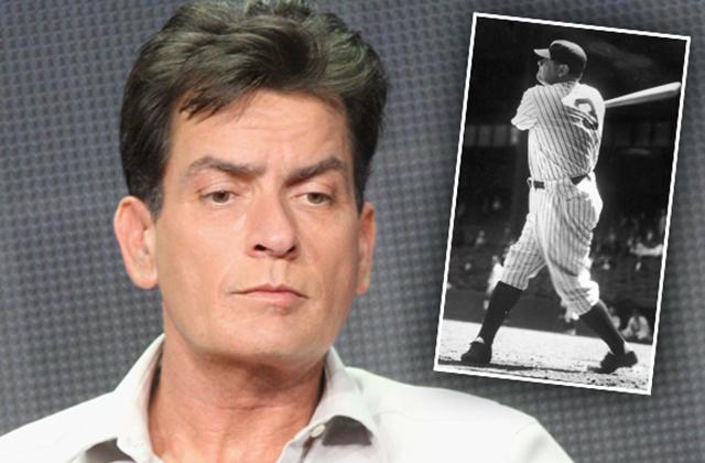Charlie Sheen HIV Leaves Him Broke & Selling His Babe Ruth Baseball Ring