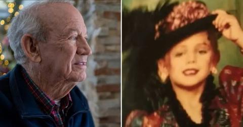 Composite photo of John and JonBenét Ramsey