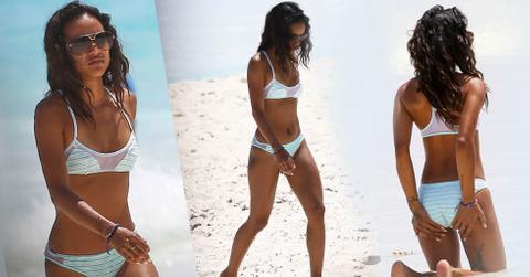 Karrueche Tran Bikini Photos Cancun Vacation