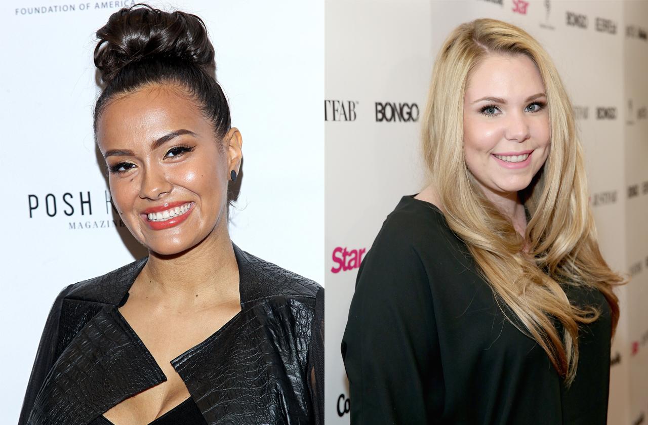 //kailyn lowry and briana dejesus fight teen mom  reunion pp