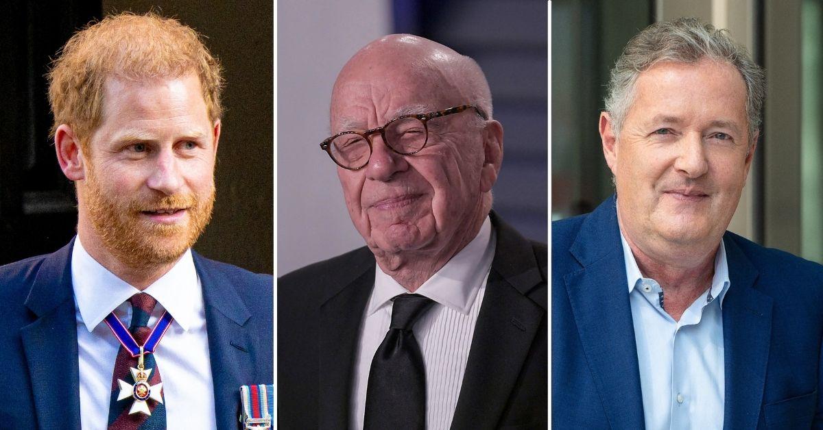 Judge Blocks Prince Harry From Adding Rupert Murdoch, Piers to