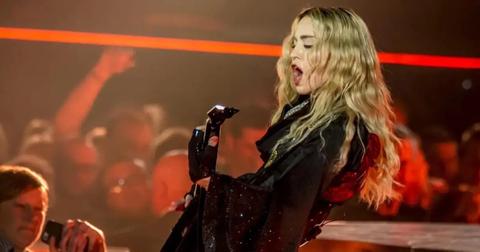 madonna hospitalized icu serious bacterial infection