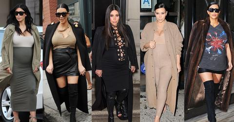 Kim Kardashian's Sweaty Pregnancy Coats