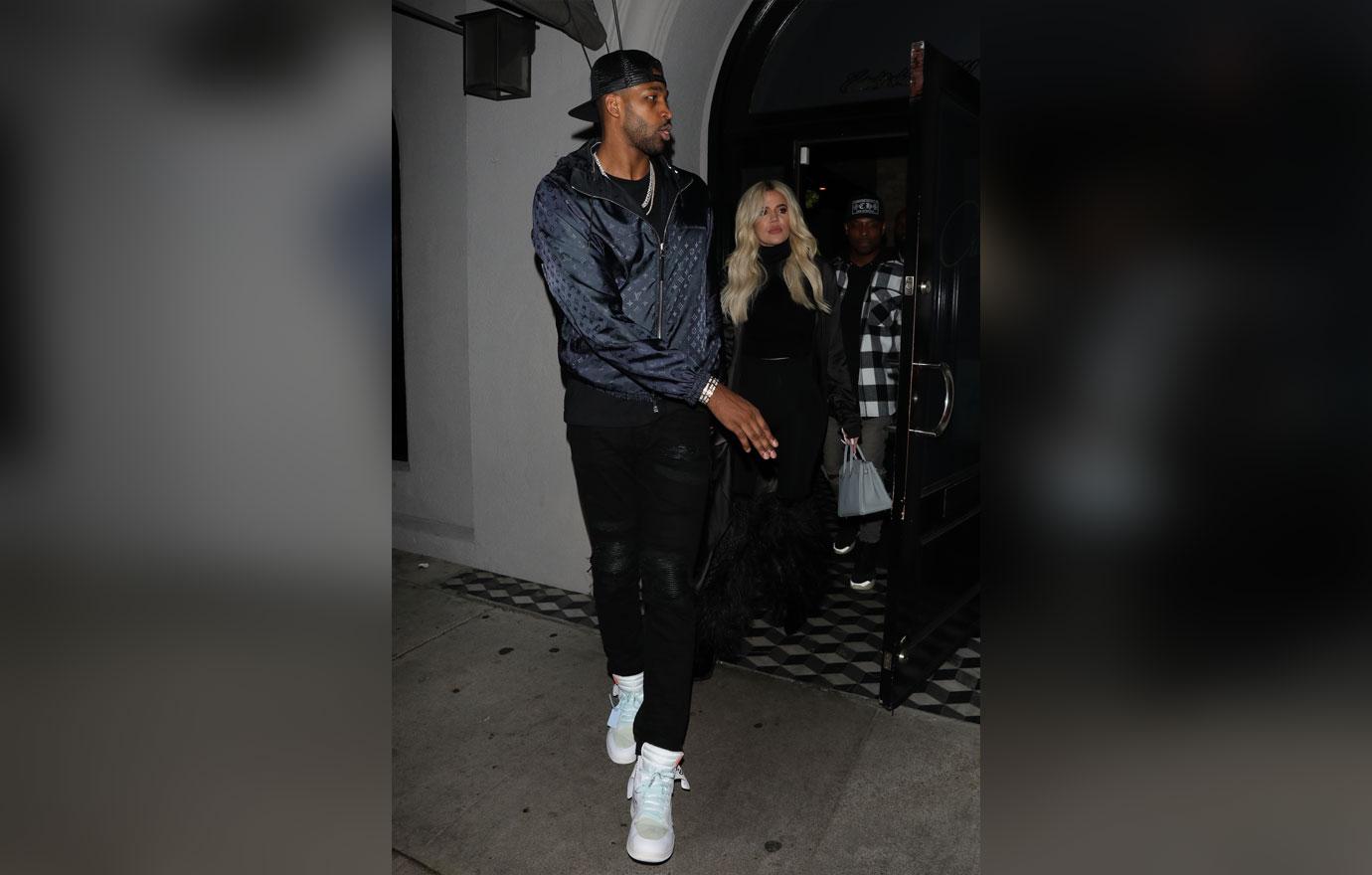 Khloe Kardashian Baby Daddy Tristan Leaves Restaurant After Split