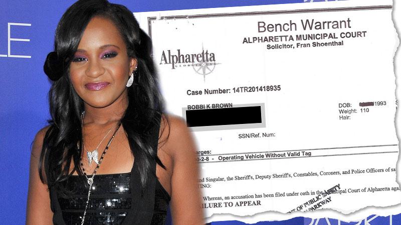 Bobbi Kristina Brown Arrest Warrant