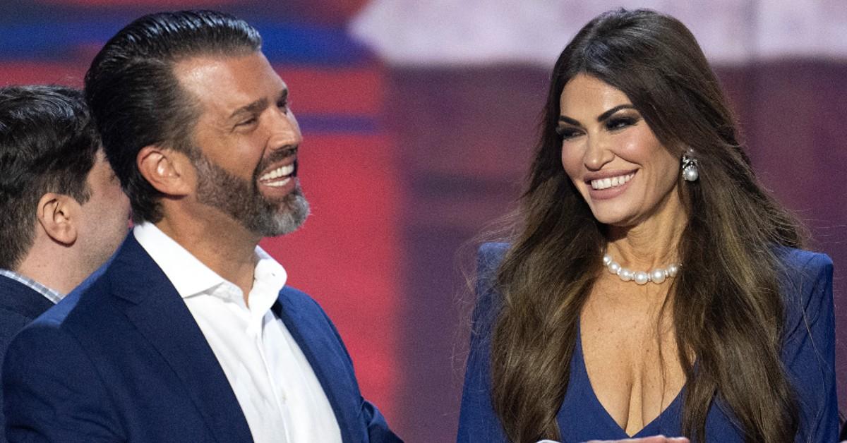 donald trump jr caught kissing florida socialite shocked kimberly guilfoyle