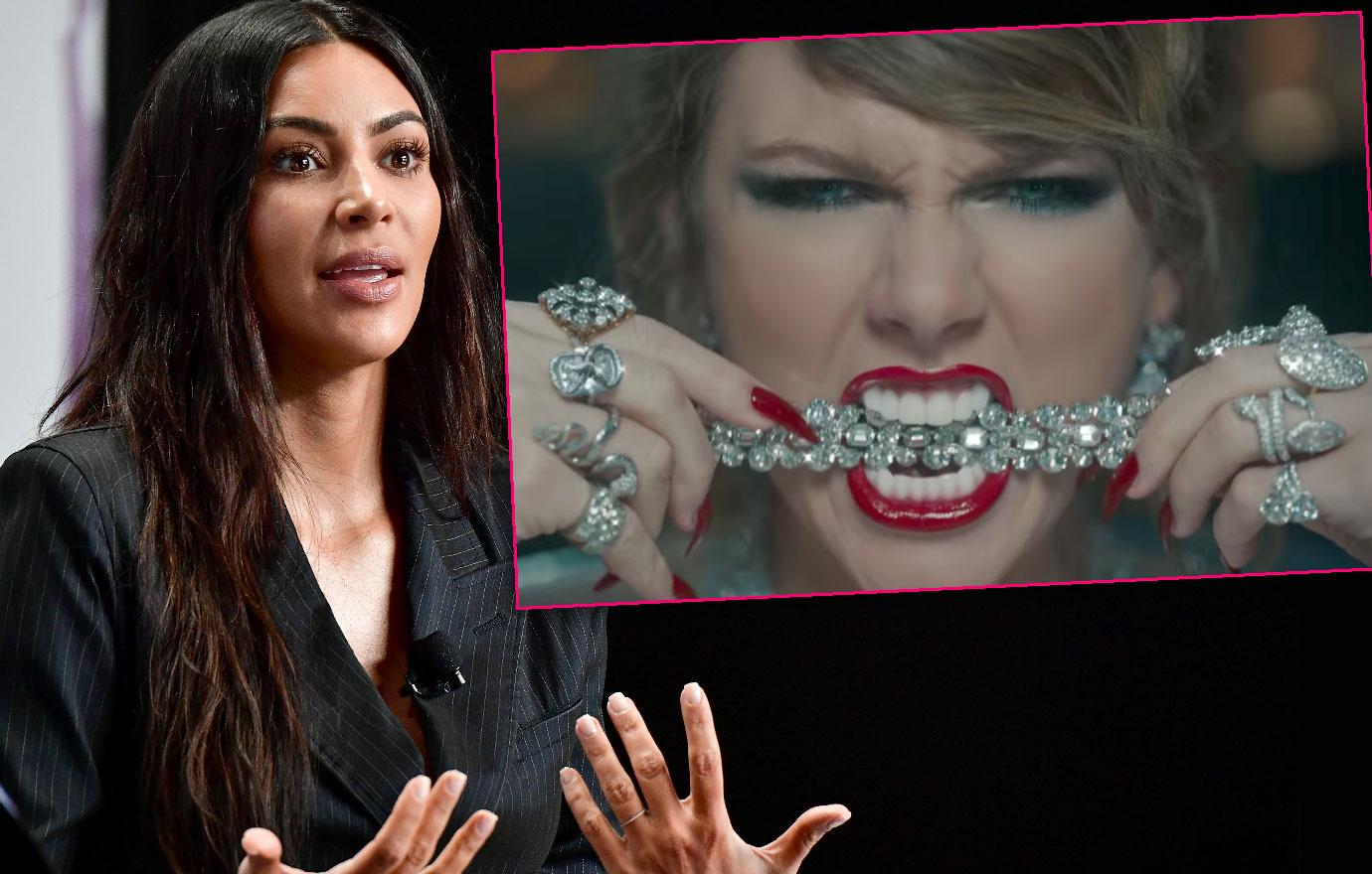 Taylor Swift slams Kim Kardashian in feud over Kanye West's 'Famous