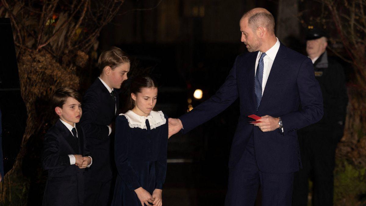 Photo of Prince William, Prince George, Prince Louis and Princess Charlotte