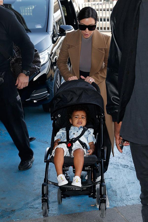 Kim Kardashian North West Photos