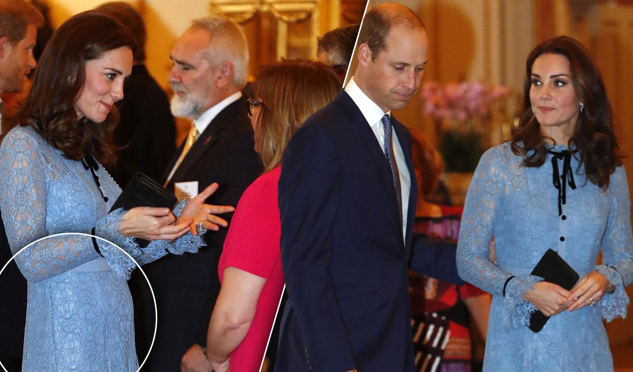 See Pregnant Kate Middleton Growing Baby Bump(01)