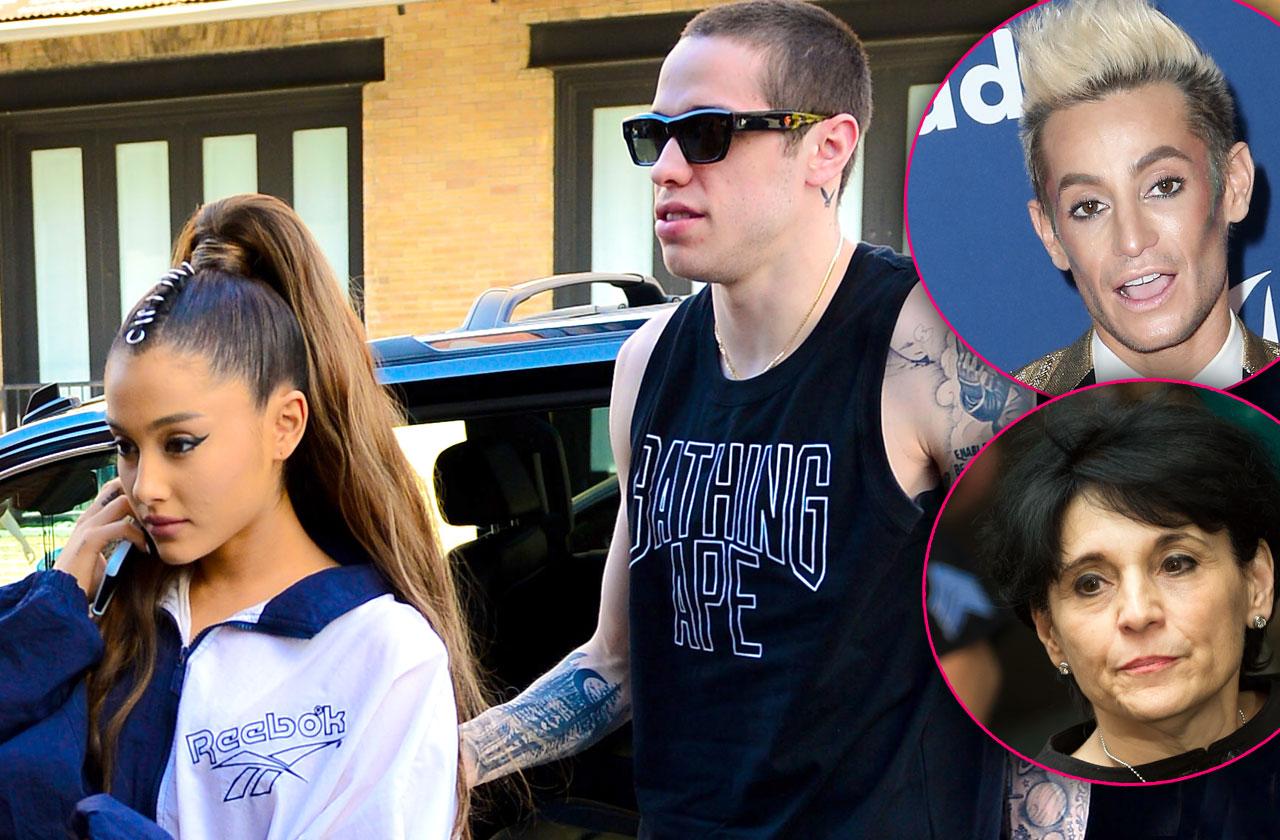 //Ariana Grande Pete Davidson Engagement Family Worried pp