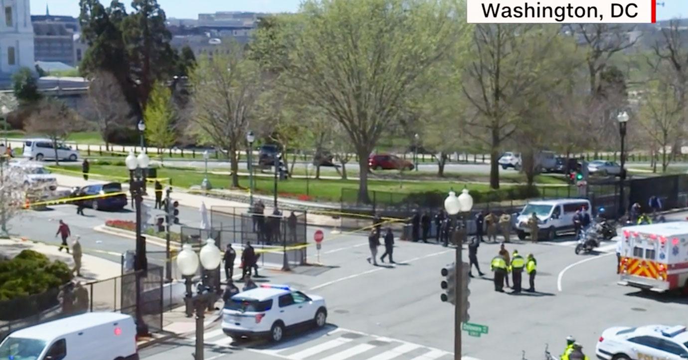 capitol hill lockdown one person shot gunfire