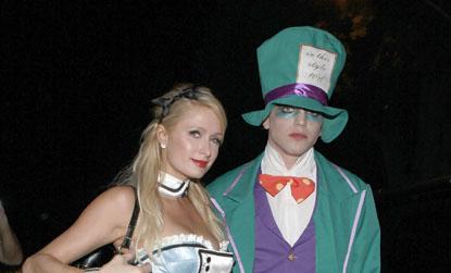 //paris hilton halloween costume party