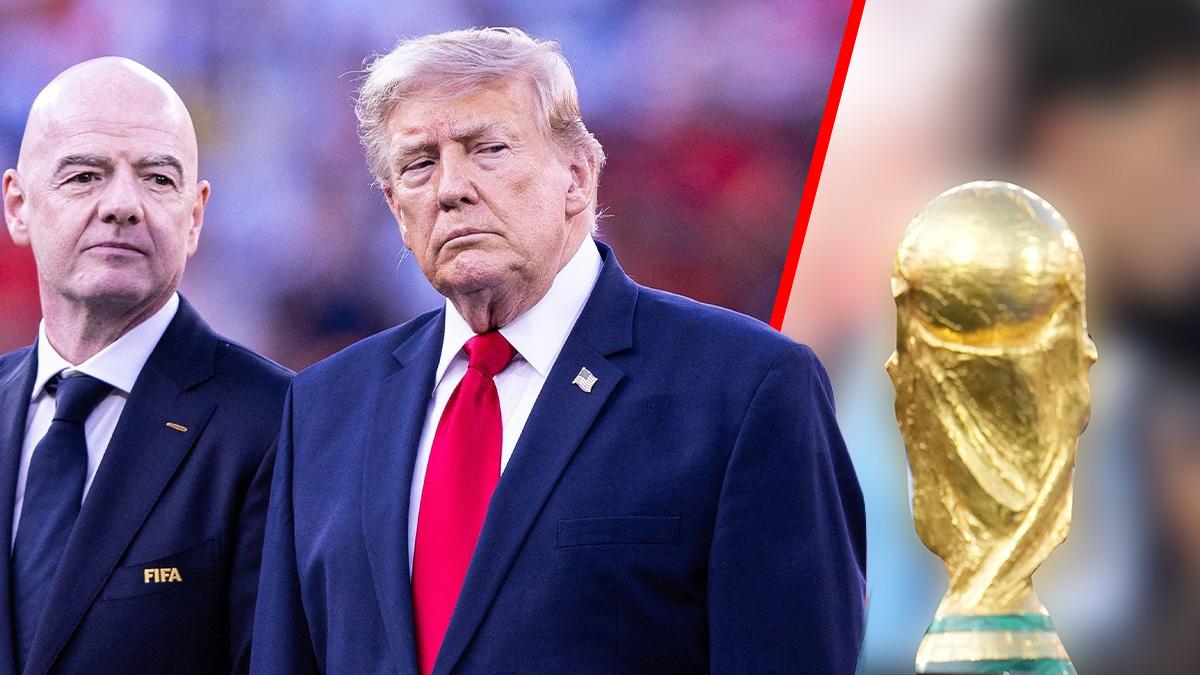 Donald Trump was magically missing from the Spanish soccer team's World Cup celebration photo.