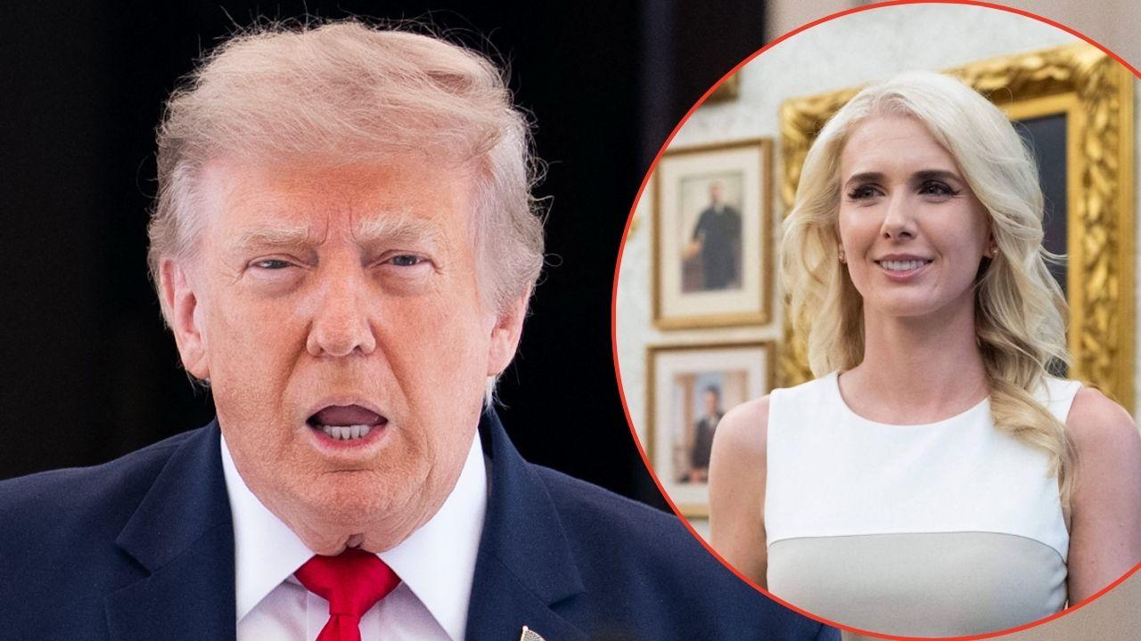Photo of Donald Trump, Natalie Harp
