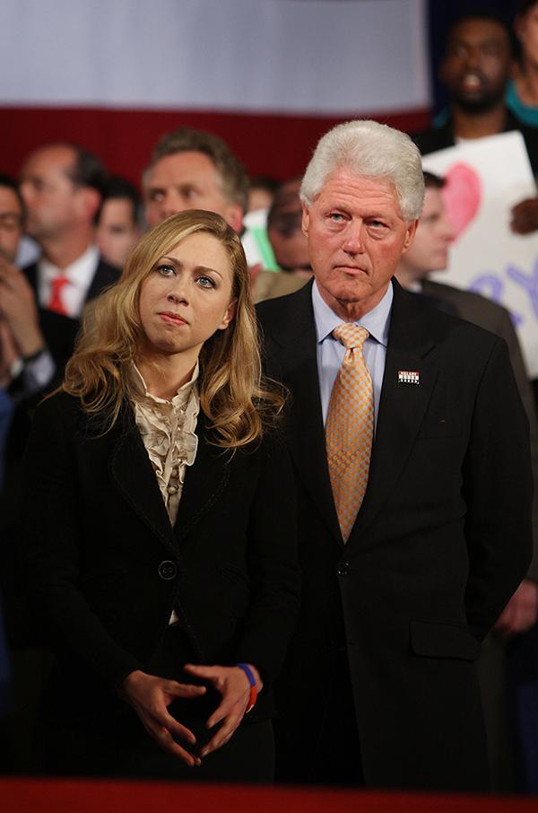 Hillary Clinton Bill Clinton Fights Rages Chelsea