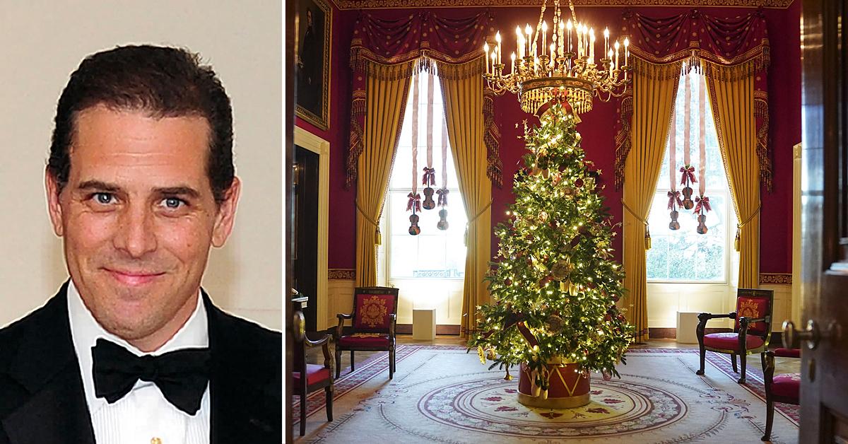 hunter biden love child daughter out of wedlock not included white house christmas stockings