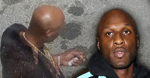 //lamar odom rehab claims overdose pp