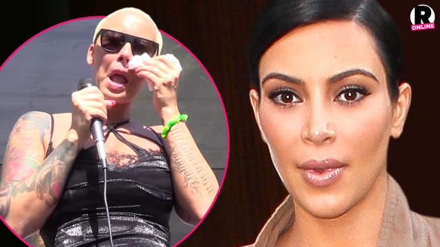 Kim Kardashian Amber Rose Feud