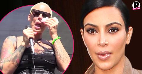 Kim Kardashian Amber Rose Feud
