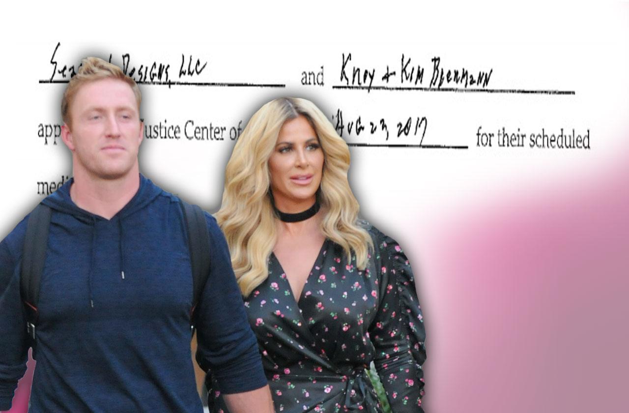 //kim zolciak kroy biermann holiday decorator lawsuit mediation court date pp