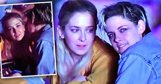 Kristen Stewart Cuddles With Sara Dunkin At Coachella