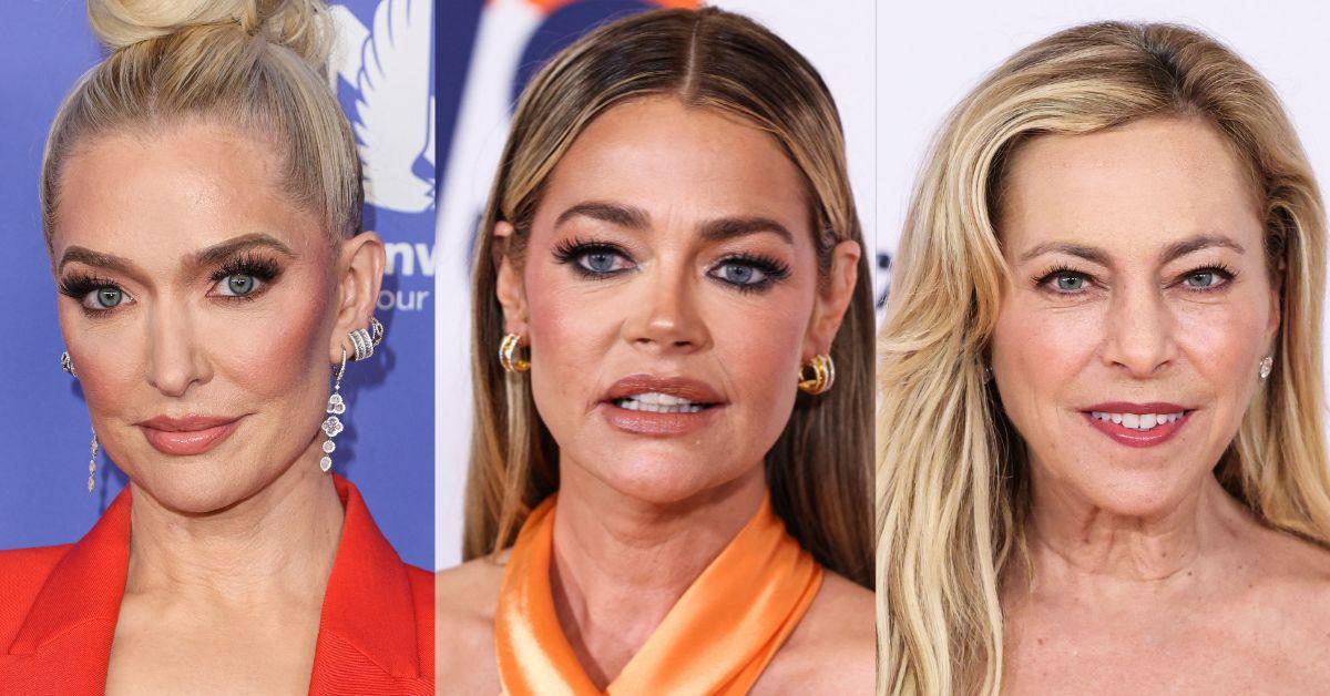 Sutton Stracke and Erika Jayne were spotted filming with Richards at L.A.'s Madre.
