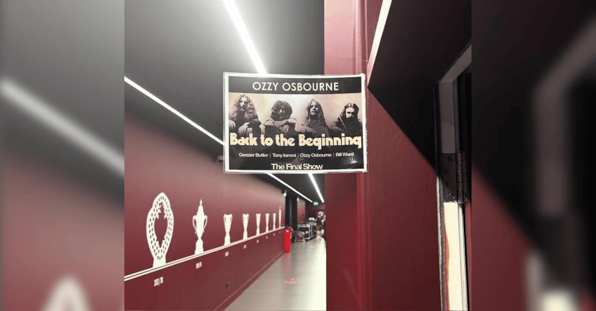 Ozzy Osbourne's final Instagram post before his death.