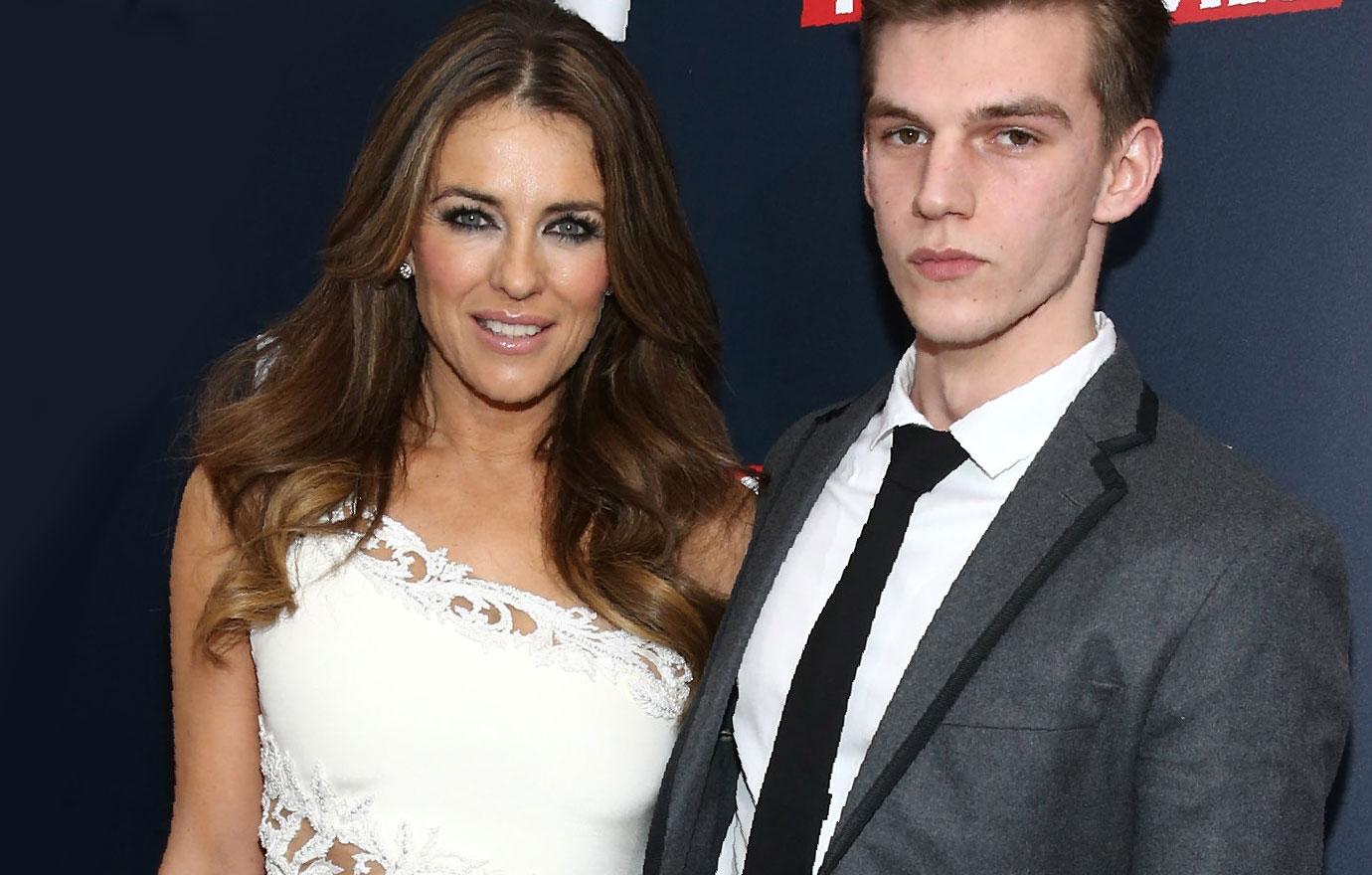 Liz Hurley Talks About Nephew Miles Stabbing