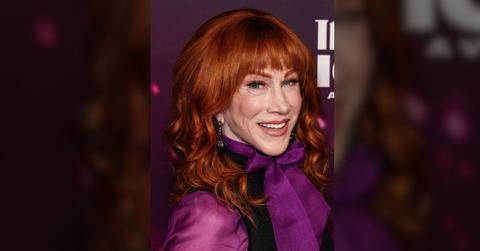 Kathy Griffin sparks a frenzy with a mystery man photo that has fueled questions about his identity.