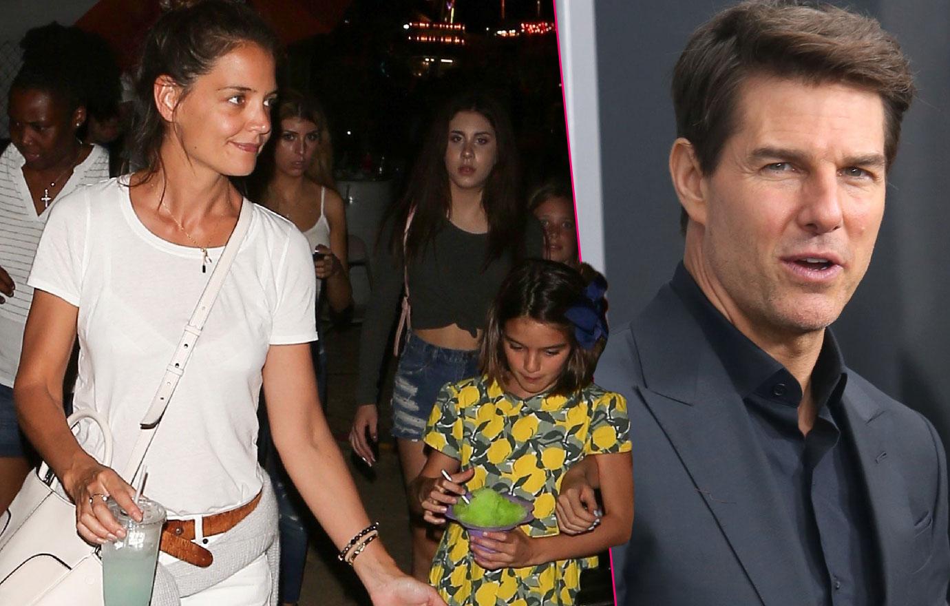 Katie Holmes Out With Suri No Tom Again